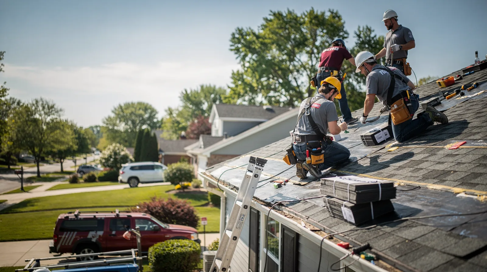 Roof Repair in Grantville, KS around you